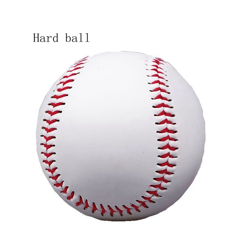 1PCS Ball Baseball Praxis Ausbildung PVC Softball Hardball Hand Nähen Sport Team Spiel 9 zoll 7,3 cm: hard ball