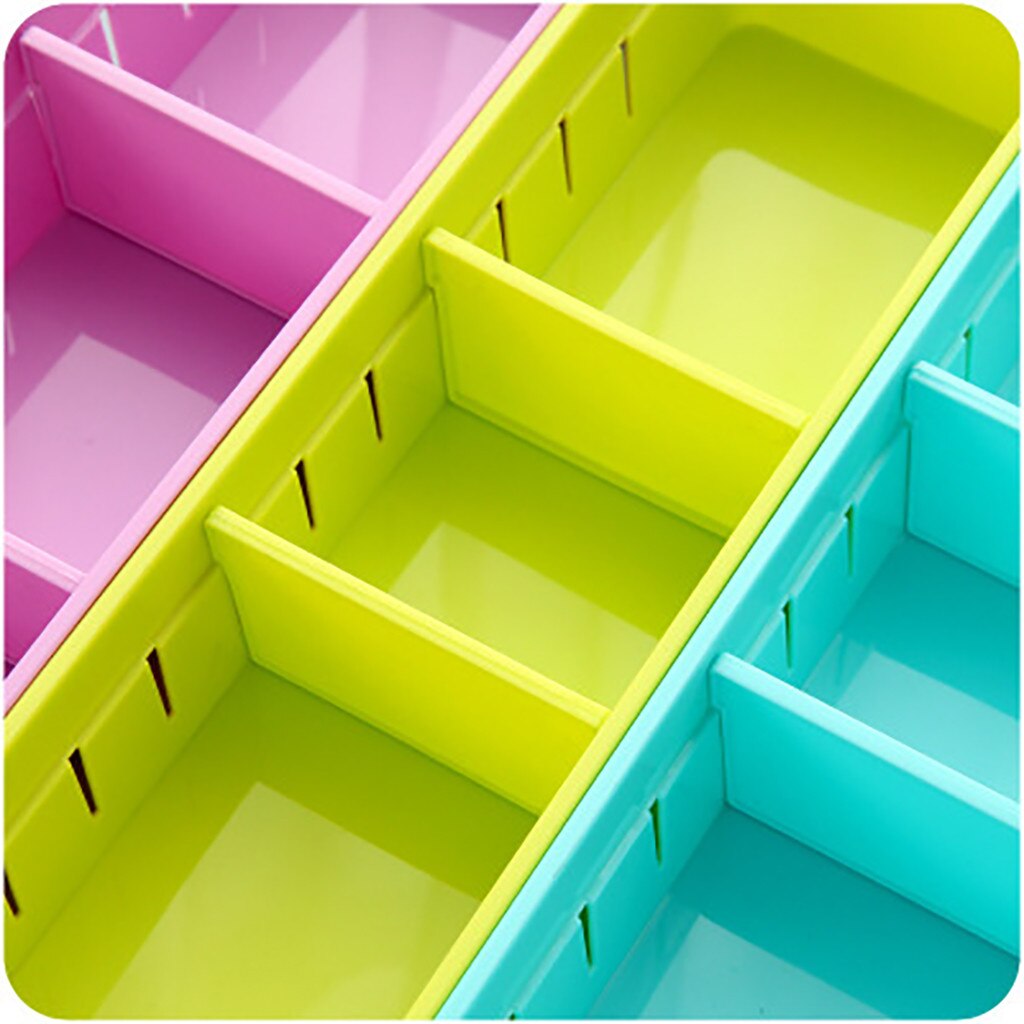 Verstelbare Lade Organizer Keuken Bestek Divider Case Makeup Pen Kantoor Opbergdoos # Sw