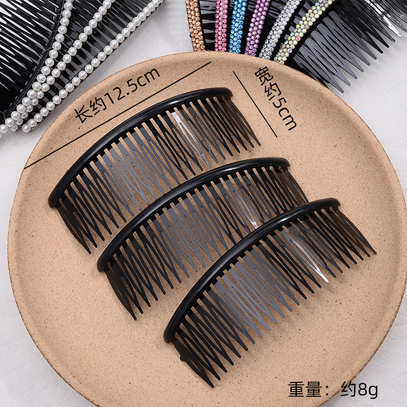 1Pc Rhinestone Bloem Haar Insert Kammen Bruiloft Party Side Kam Hair Styling Accessoires Voor Vrouwen Meisjes Haar Sieraden: 2