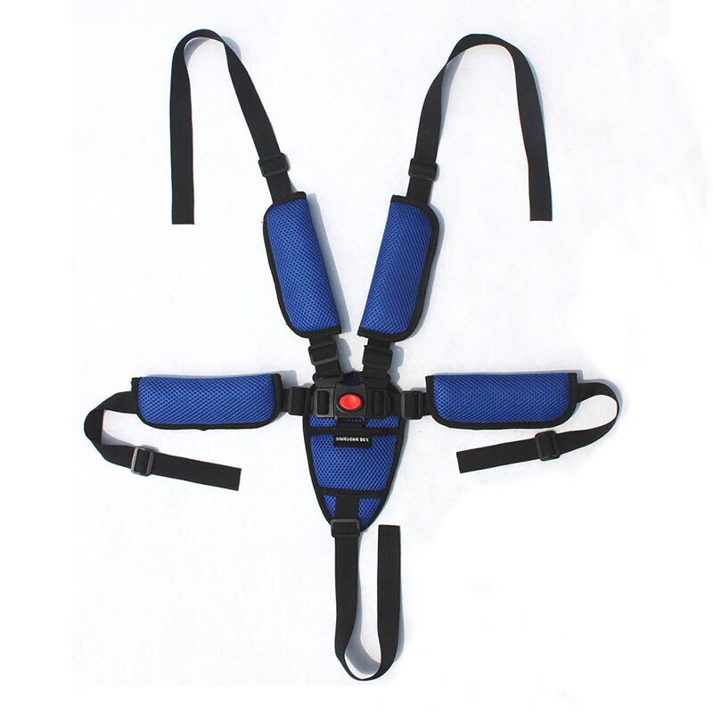 Cinto de segurança para cadeira de bebê, para carrinho de bebê yoya plus babyyoya yoyayoyo vovo tianrui acessórios para bebê: universal dark blue