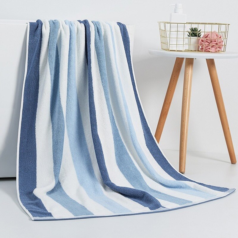 Toalla de baño de algodón puro para adultos, paño suave y esponjoso de gran tamaño para viajes, gimnasio, Camping, Sauna y playa, 90x180cm, para todas las estaciones
