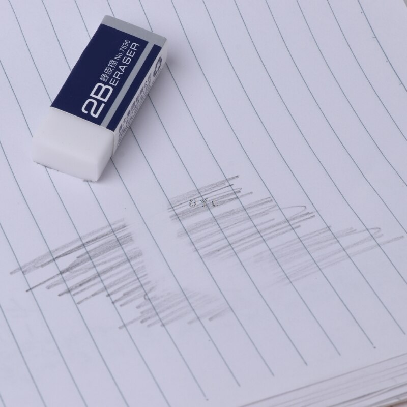 2b lápis de exame borracha macia para arte esboço pintura escritório escola berçário presente borracha-arte artista desenho stationer