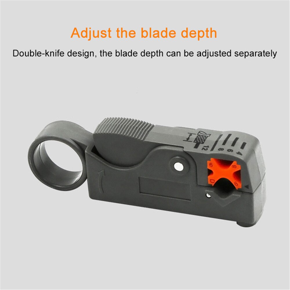 Automatische striptang, draadstripper, multitool, krimptang, kabelgereedschap, netwerk-utp-kabelknipper, stripper voor kabels