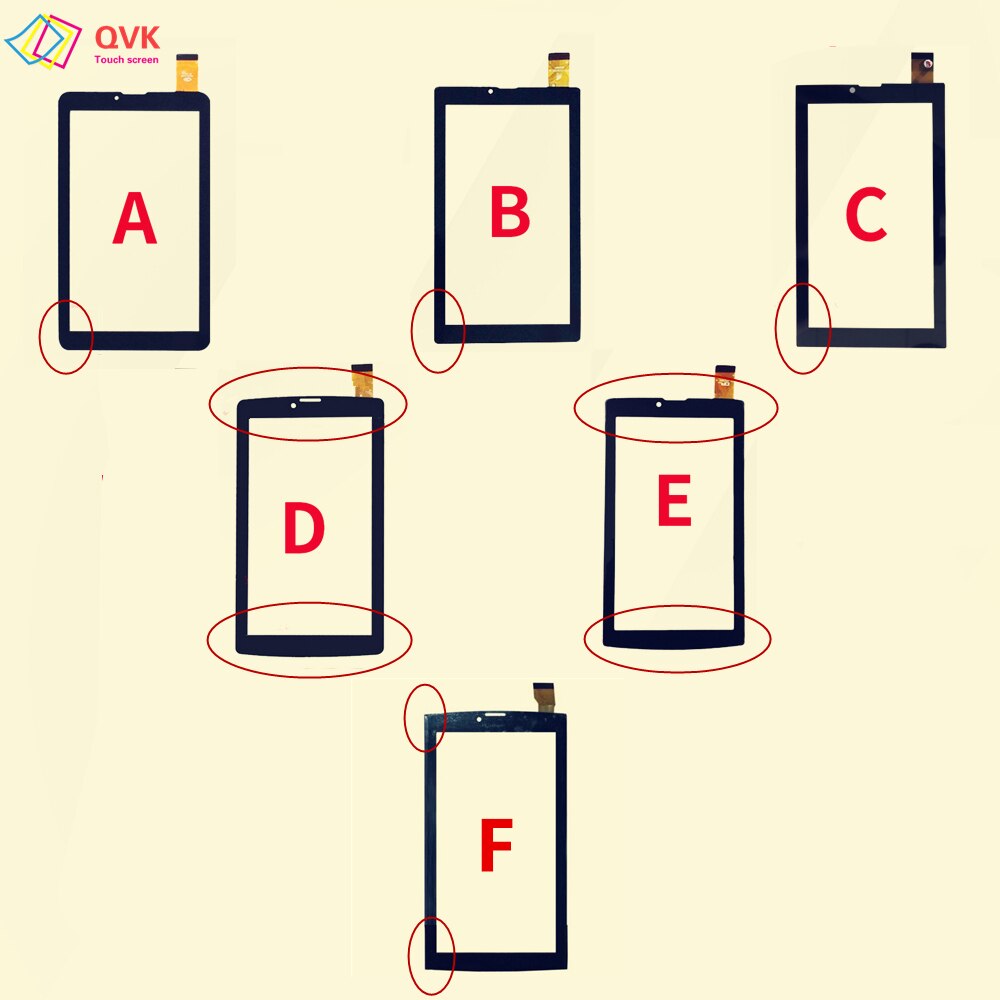 7 Polegada P/N HD05-V01 FPC-DP070002-F9 YLD-CEG7253-FPC-A0 Para BQ-7083G BQ-7084G panle Touch screen 7083G 7084G