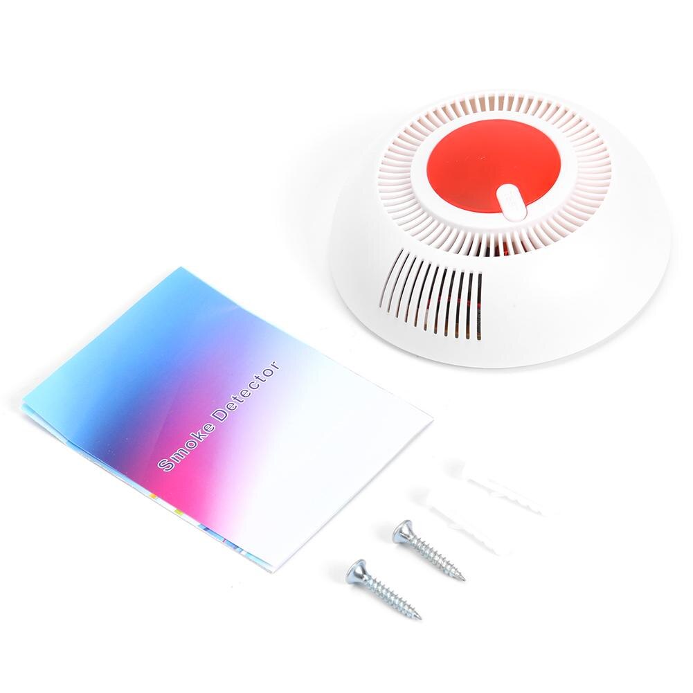 Independent Smoke Fire Alarm Home Security Wireless Fire Sensor Smoke Detector LED Indicator Alarm