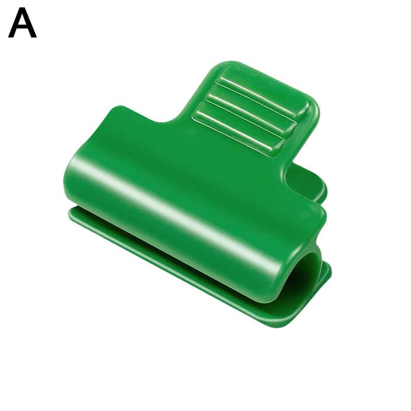 24/30pcs 11mm/16mm Pipe Clamps Greenhouse Clamp Clips Plant Stakes Snap Clamps Plastic Pipe Clamps For Garden Film Buckle C S3C6: B