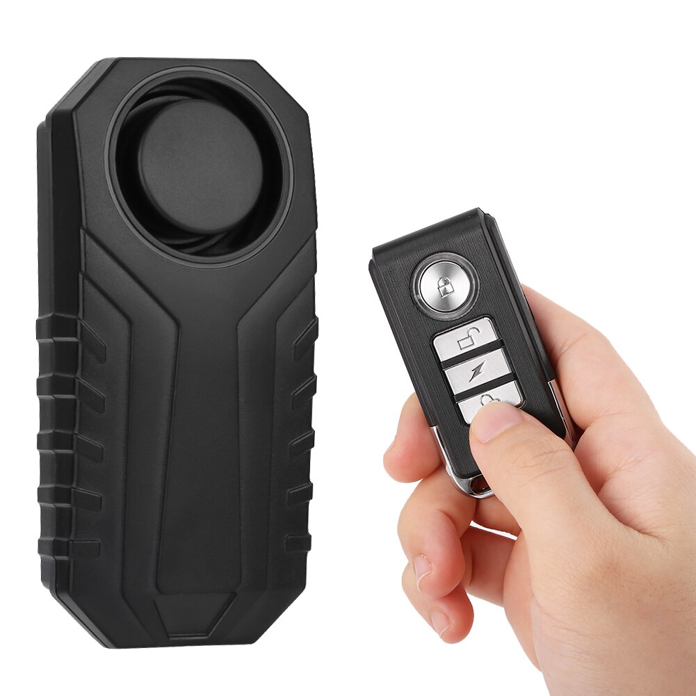 MR 22R2 7 level adjustable sensitivity Wireless Bicycle Bike Anti theft Alarm Security Remote Control Lock Loud Sound Alarm