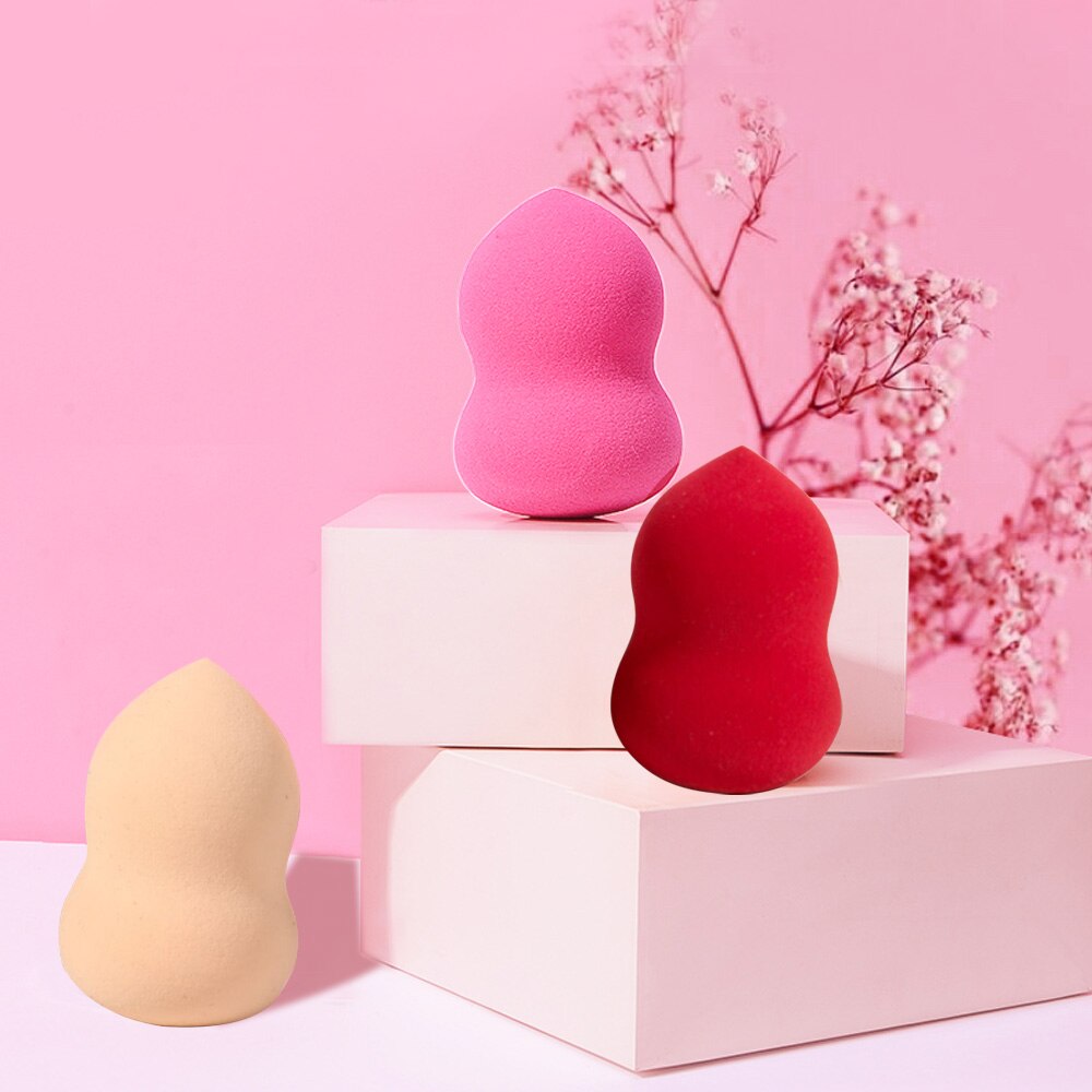 SANIYE de Fundación maquillaje Puff BB crema gota de agua de calabaza Blush saludable de látex suave esponja de corrector esponja de maquillaje