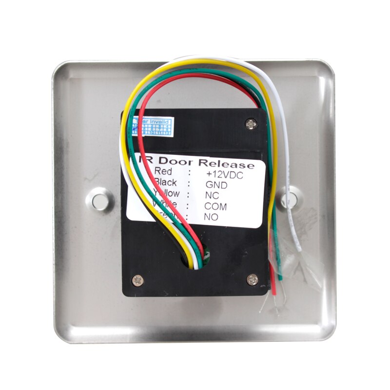 Push to Exit ReleaseTouch Button Switch with LED for Home Office Door Access Control System