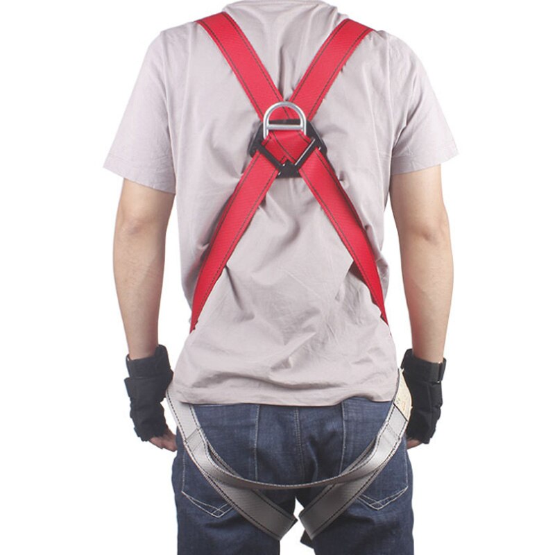 Adjustable Body Waist Harness Climbing Belt Fall Protection Full Body Rock Climbing Harness Body Seat Belt