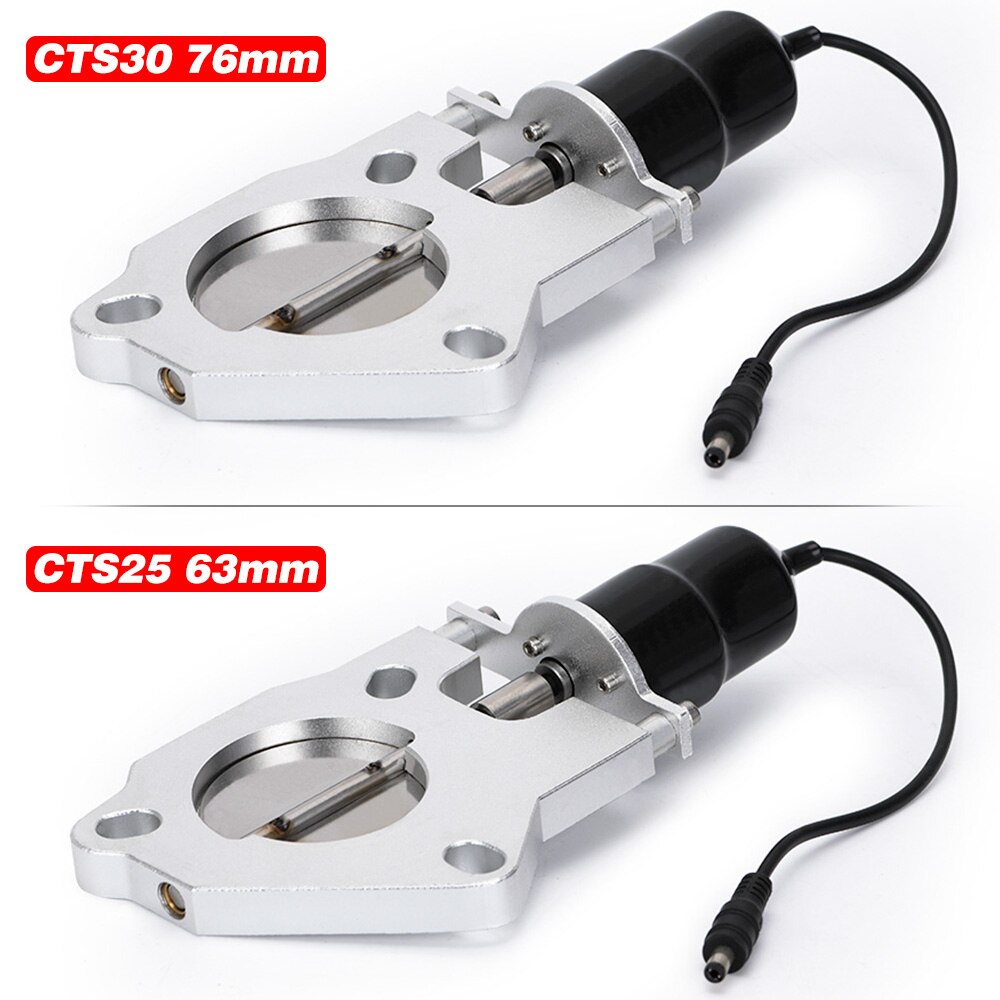 2.5 &quot; 3.0 &quot; y-rör elektriskt avgassystem catback cut out kit passa fjärrkontrollsatser bil ljuddämpare tillbehör / avgaskontrollventil