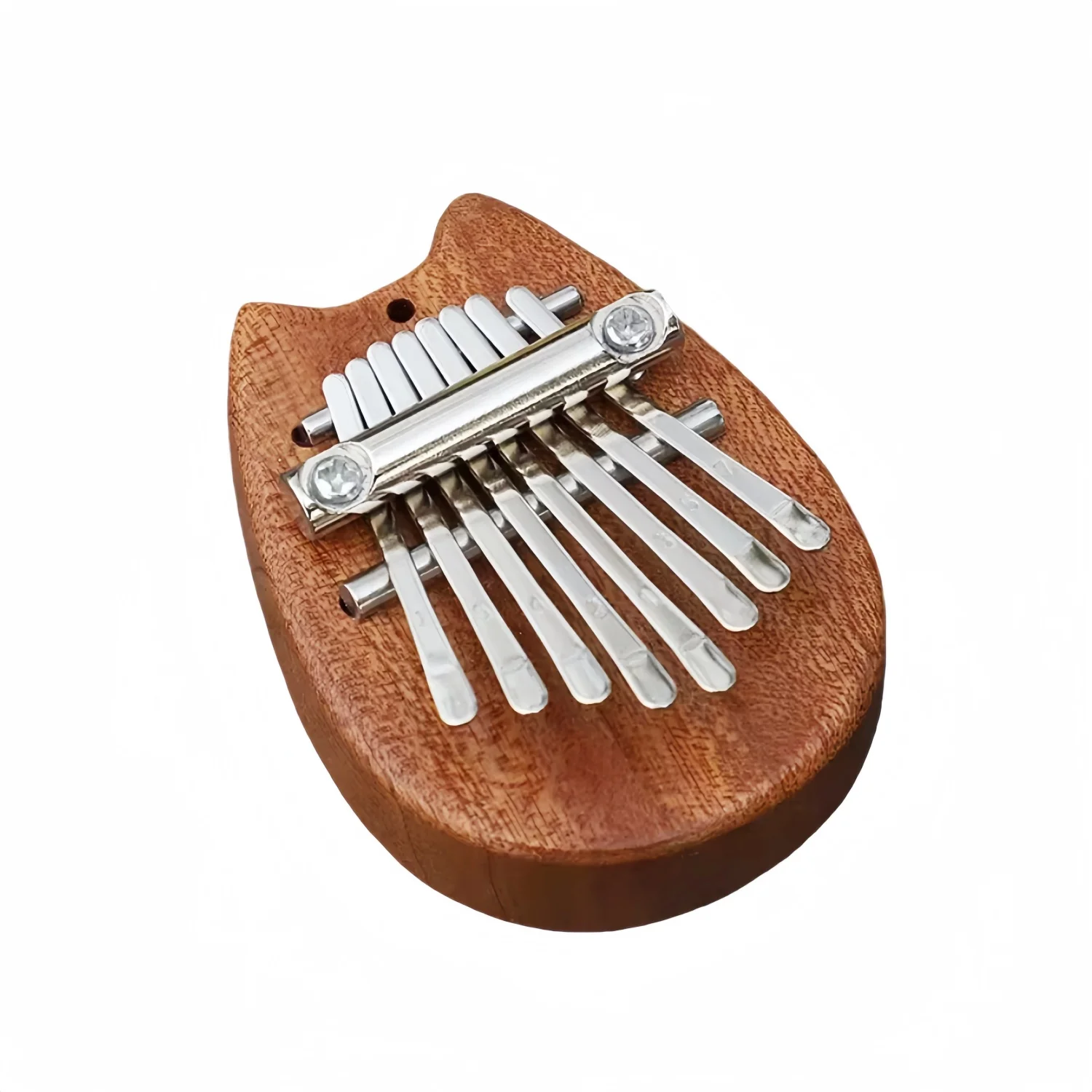 Kalimba de poche portable à 8 touches en métal, piano à pouces, jouets musicaux, réduction de la pression, intérieur du maire, pour enfants et adultes: Bleu
