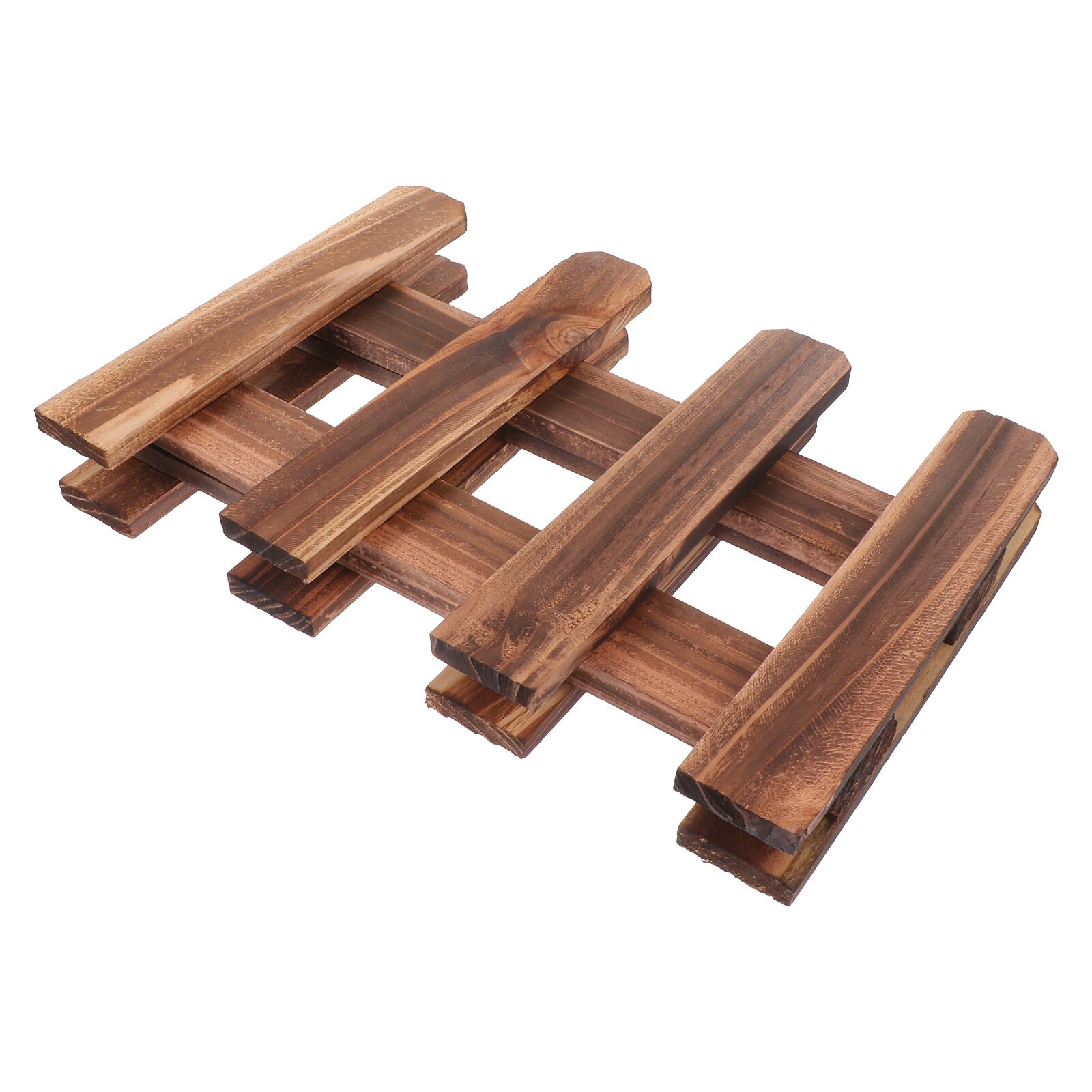 1pc Outdoor Yard Wooden Fence Decorative Yard Fence Garden Grass Fence