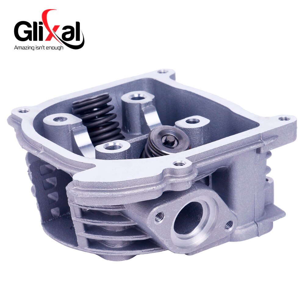 Glixal GY6 72cc 80cc Chinese Scooter Engine 47mm Cylinder Head Assy 139QMB 139QMA Roketa Qingqi ZNEN Moped ATV (64mm valve)
