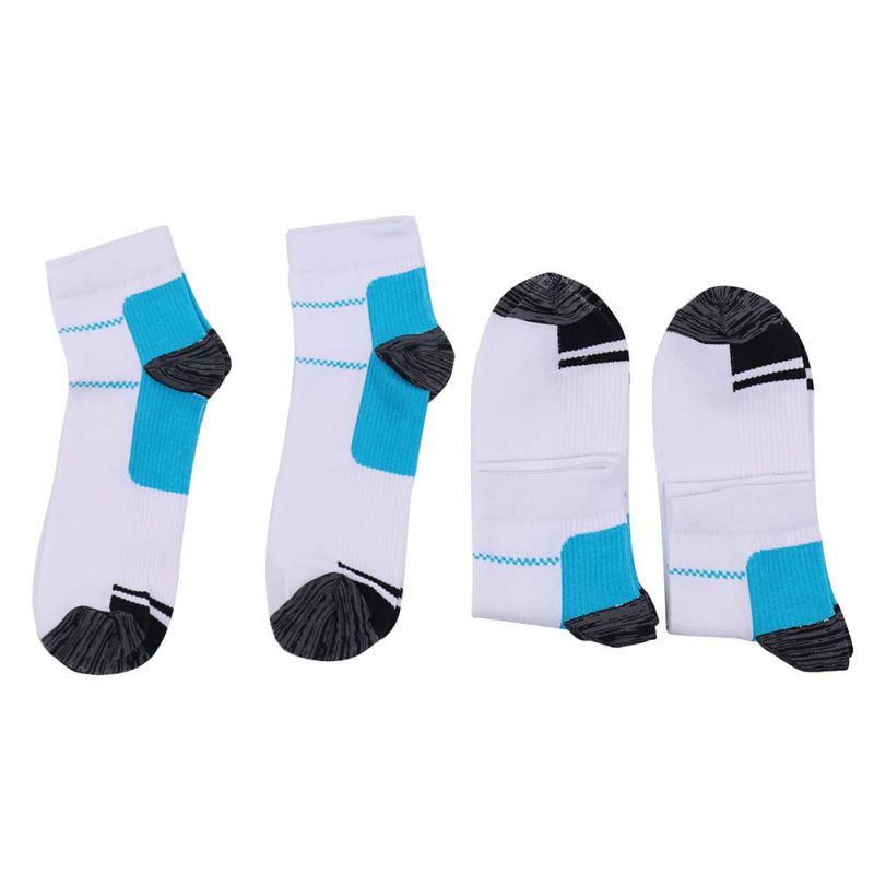 Calcetines deportivos transpirables para fascitis Plantar, calcetín de compresión para aliviar el dolor en el arco del talón, ropa deportiva, 2 uds.