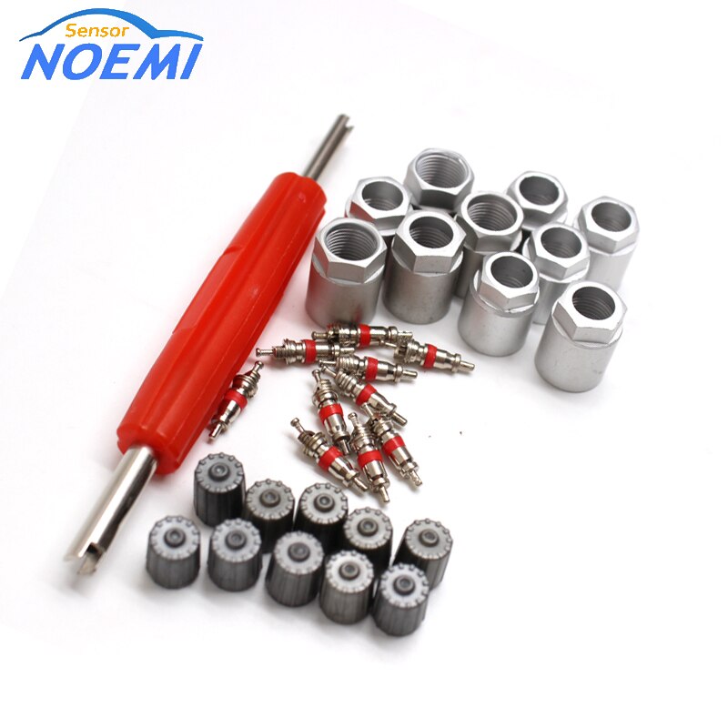 Standard Valve Core Car Tubeless Snap-In Tire Valve nut Cap Repair Tool Brass Tyre Valve Core