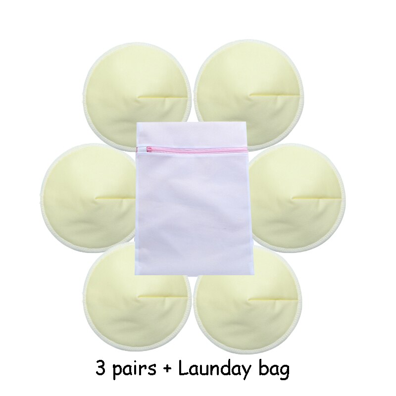 Gratis Shippingbreastfeeding Tepel Pad Voor Moederschap Herbruikbare Covers Voeden Verpleging Sorganic Wasbare Wholesalefree Levering: set 7