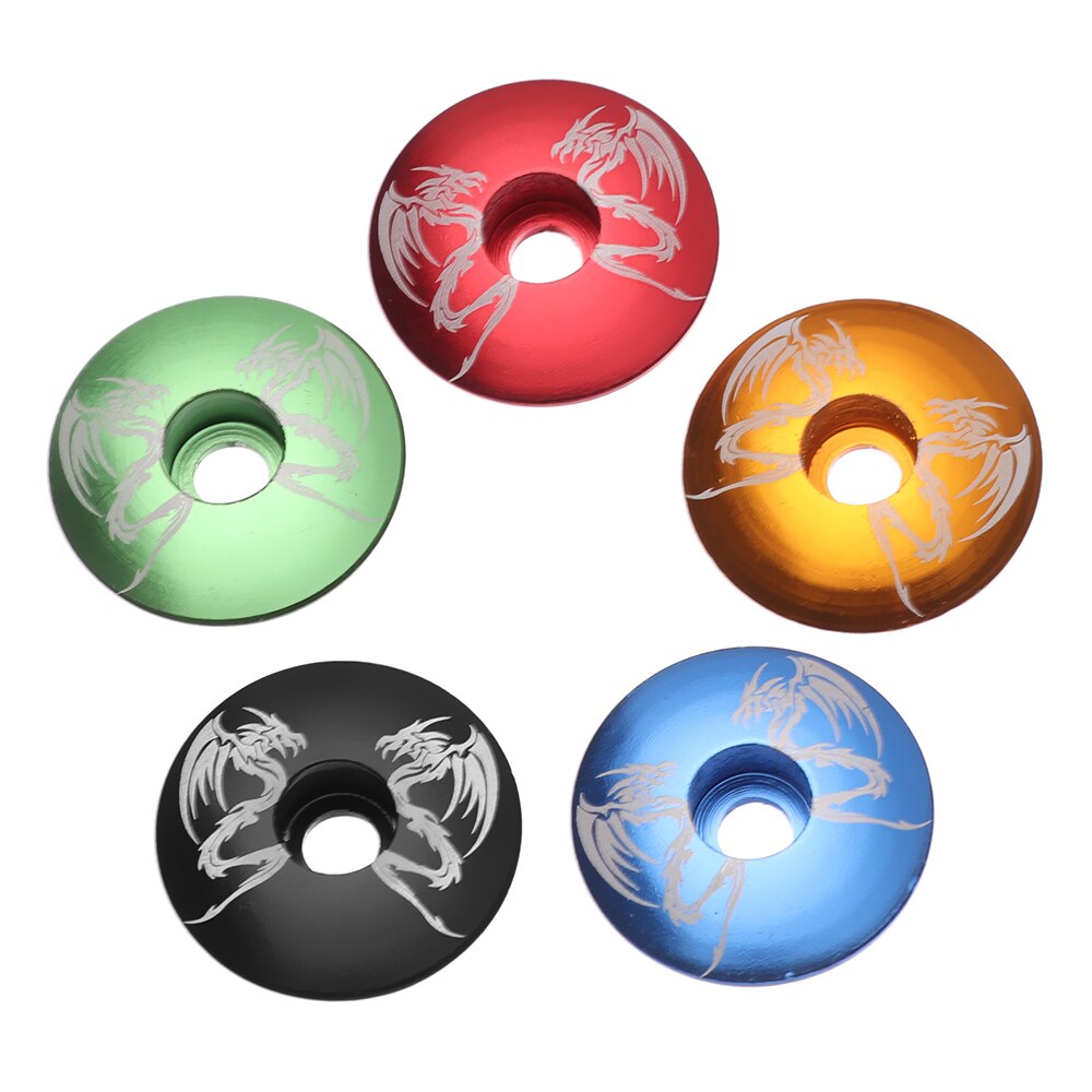 1 PC Bicycle Headset Cover Bowl Covers Ultra-ligh Headsets Top Cap Front Lid MTB Road Bike Fixed Gear Folding Track for Bicycle