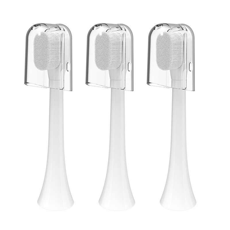 Soocas X3 – têtes de brosse à dents électrique de remplacement, 10000 poils pour enfants, Xiaomi Mijia SOOCAS X5: 3 pcs white chidren