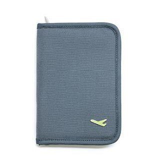 Pretty Travel Passport Holder Bag PU Leather Credit Card Case Purse Wallet Organizer Shíyòng de 3/5000 Useful: Gray