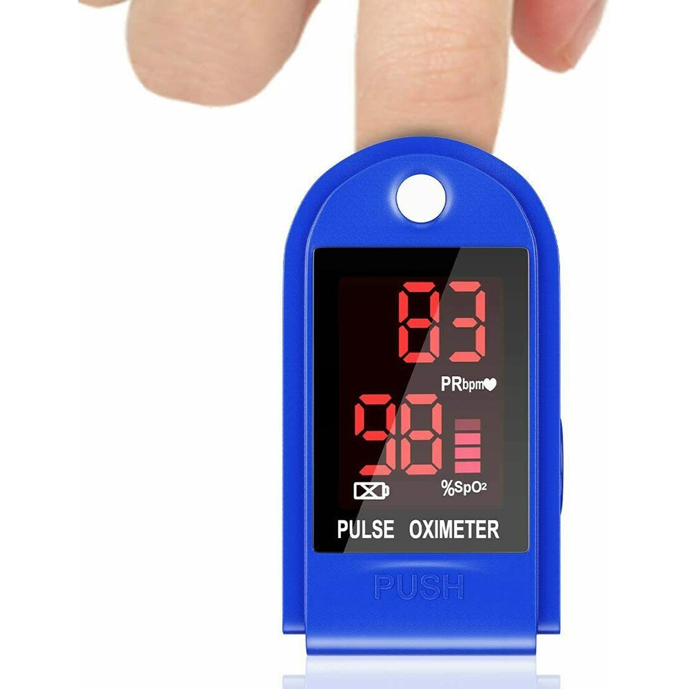 Fingerspids pulsoximeter blod iltmætning monitor led digitalt display 8s hurtige mål spo 2 monitor mini puls oximeter