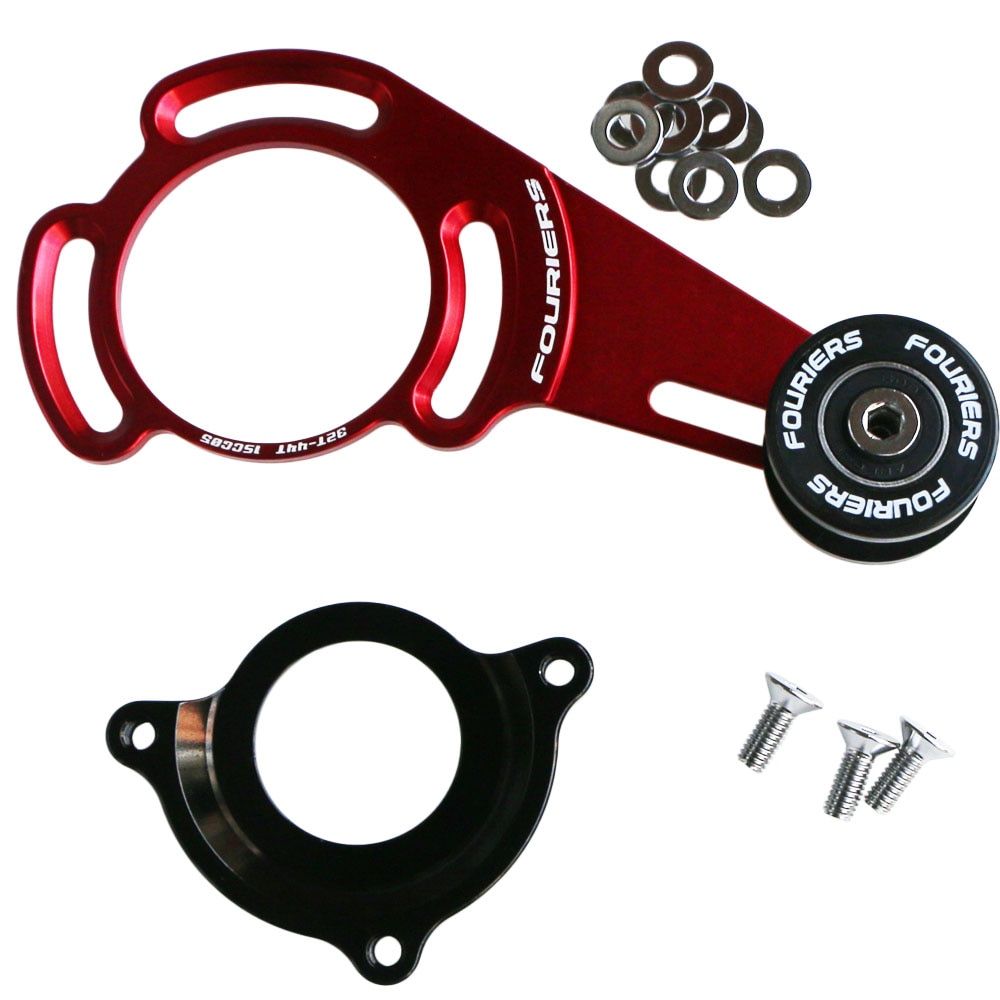 Cykel 1x 2x e-typ bb system kedjeguide mtb cykel kedjefångare enkelväxlad cykel iscg 03 iscg 05 cykelkedjeskydd