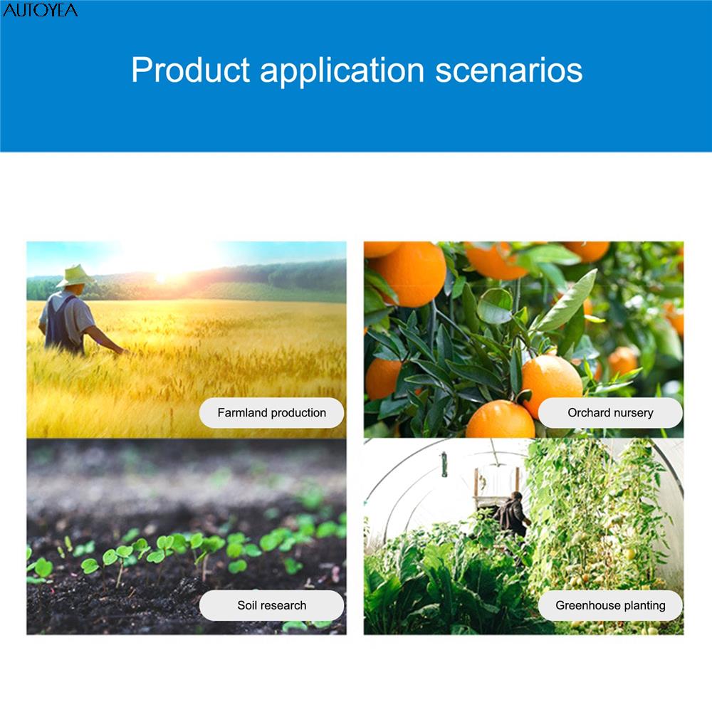 Digital Soil NPK Tester Soil Nitrogen Phosphorus Potassium Detector Rapid Soil Fertility Tester Meter NPK Measuring Instrument