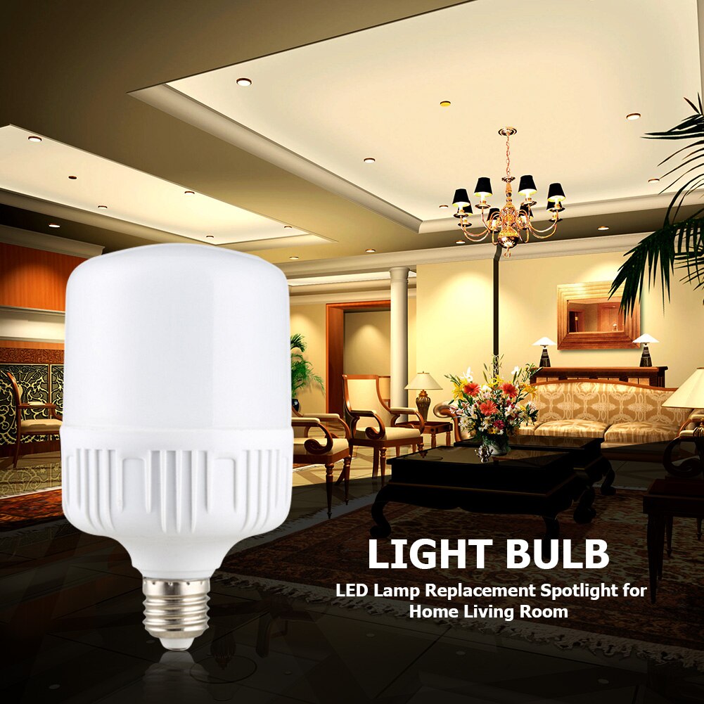 LED Lamp Home Living Room Spotlight Energy Saving LED Globe Bulb Light Lamp E27 Light Bulb 5W 10W 15W 20W 30W 40W 50W