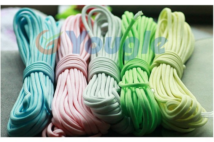 YOUGLE Glow in the dark Luminous Paracord Parachute Cord Lanyard Rope 100 ft (31m) 9 Strands Cores