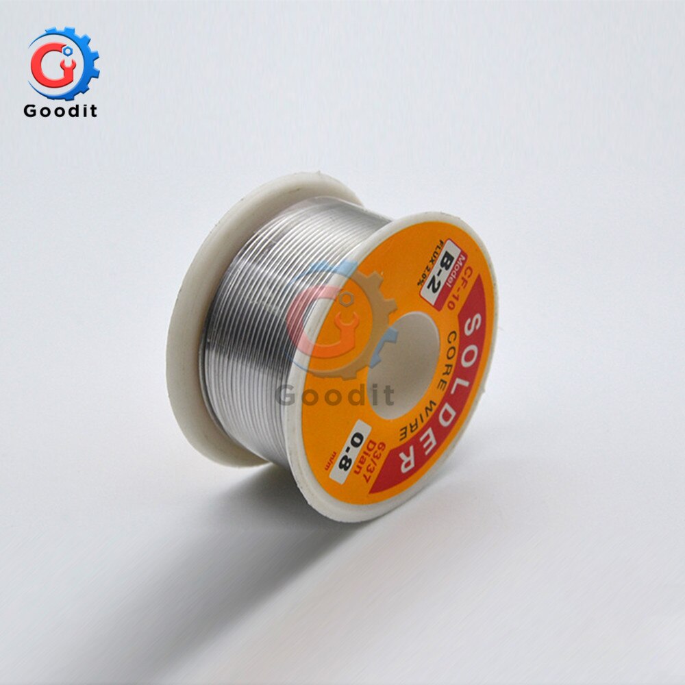 Solder Wire Tin 0.5/0.6/0.8/1.0/1.2/1.5/2.0mm Tin Lead Roll Clean Rosin Welding Core Soldering Wire Flux Reel Roll No-clean