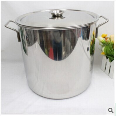 Olla De Acero Inoxidable 18 Cm - Para Leche, Sopa, Vapor, Antiadherente, Con Tapa De Cristal