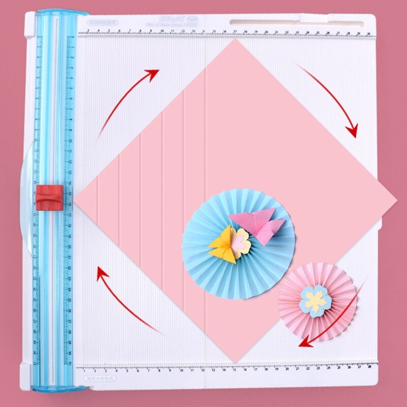 Paper Trimmer Scoring Board Craft Paper Cutter Photo Scrapbook Blades Cutting Machine Folding and Scorer for Photo 40JB
