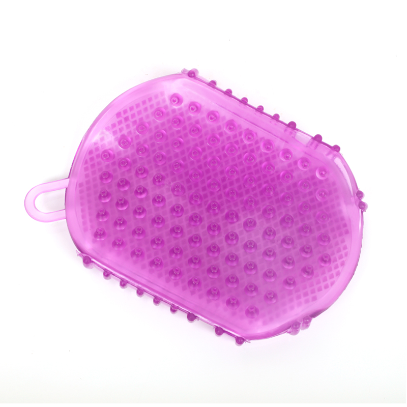 Congis dwustronna silikonowa obudowa szczotka robić cellulitu miękkie pędzle masująca robić kąpieli peeling rękawice wielofunkcyjne narzędzie robić kąpieli