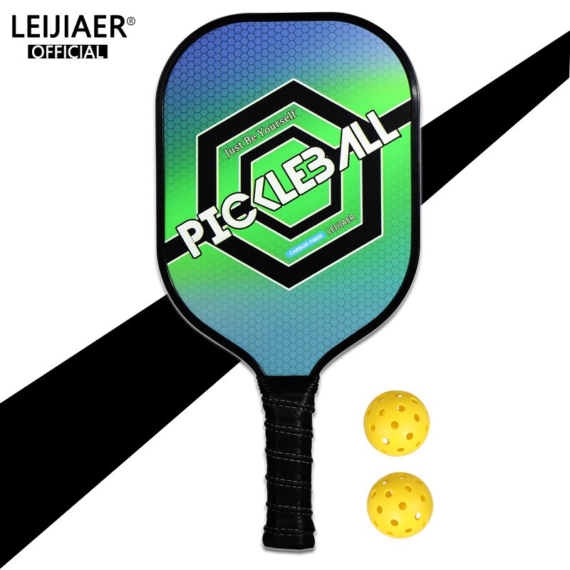 Pickleball raqueta de fibra de carbono pepinillo los deportes 400mmX200mm: OFFicial PK-063