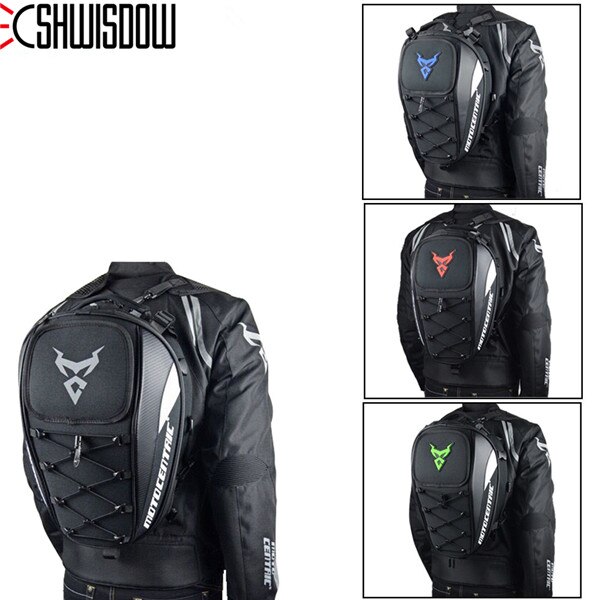 Bolsa trasera para motocicleta, mochila multifuncional duradera para asiento trasero de motocicleta, de alta capacidad, nueva