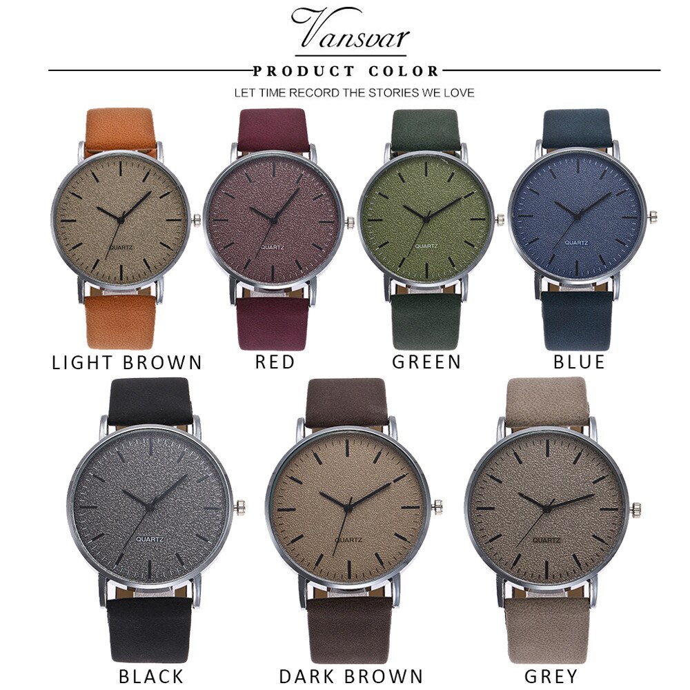 Vrouwen Horloge Casual Mode Quartz Horloges Lederen Band Horloge Analoog Polshorloge Dames Populaire Universele Polshorloge