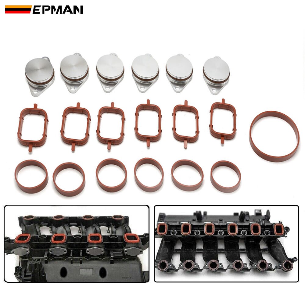 Epman 6 x 33mm bmw e53 e90 e60 e70 diesel hvirvelklapper emner manifold