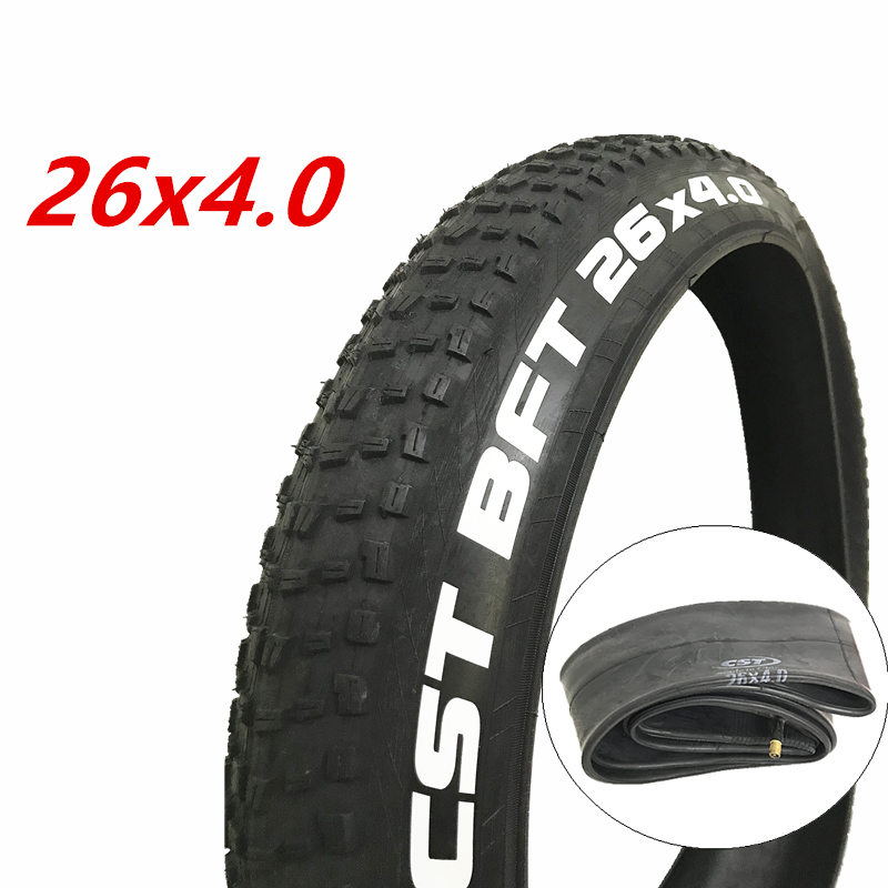 Cst Fiets Binnenband 26X4.0 Atv Band Strand Bike Tire Stad Vet Banden Sneeuw Fietsbanden Voor Elektrische fiets 100-559 26 Inch 30 Psi