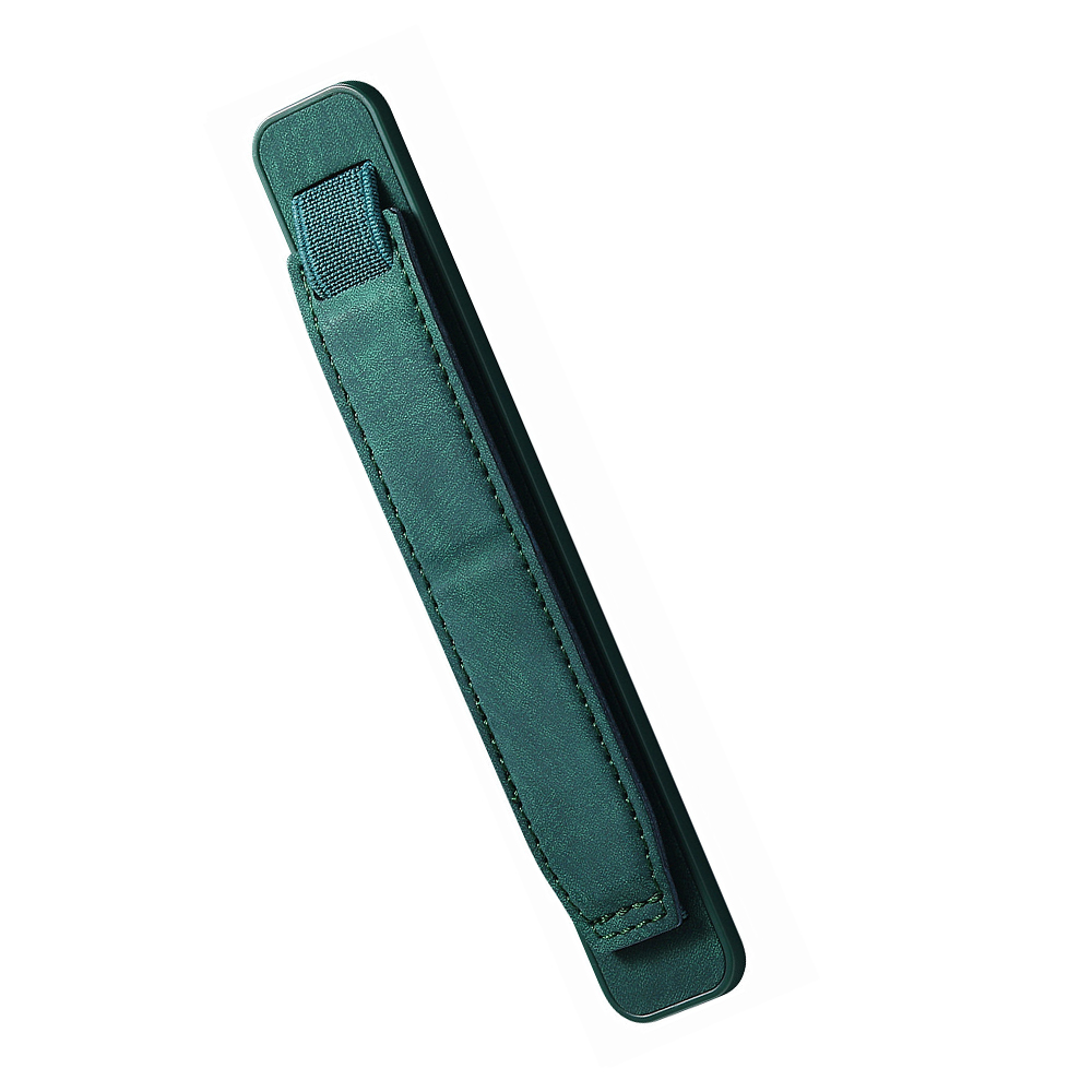 2-in-1 Phone Strap Grip Holder, Silicone Kickstand, Finger Holders for Most Smartphones: Yellow