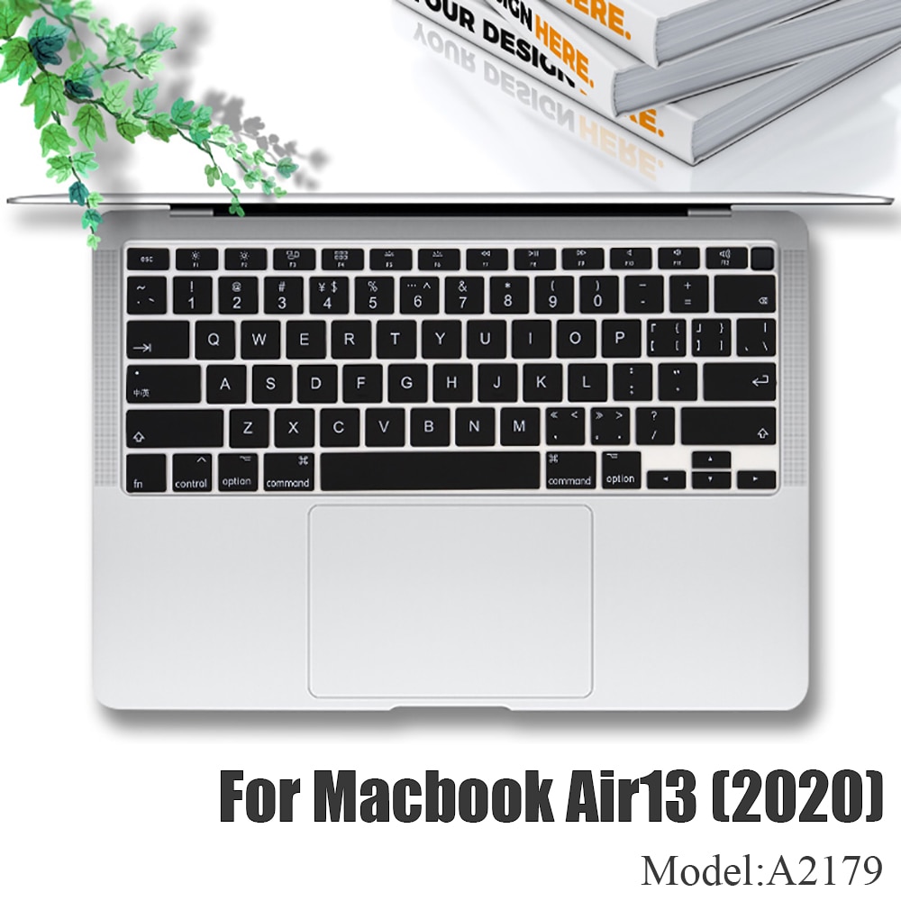 For Macbook Air13 Laptop Keyboard Cover Protective Film Air13.3 A2179 Silicone Keyboard Cover US/EU/JP Color Dust Cases