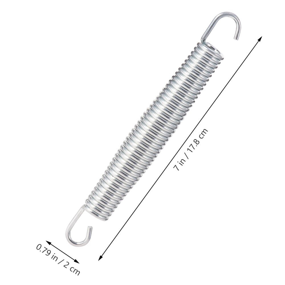 20 stuks trampolineveren roestvrijstalen trekveer veelzijdige dubbele haakveer stevige trekveer voor thuisgebruik