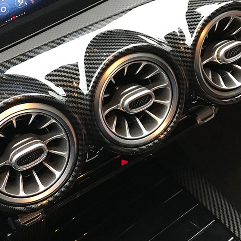 Car Central Control Instrument Panel Air Conditioning Cover for Mercedes-Benz A-Class W177 A180 A200 A220 A250 +