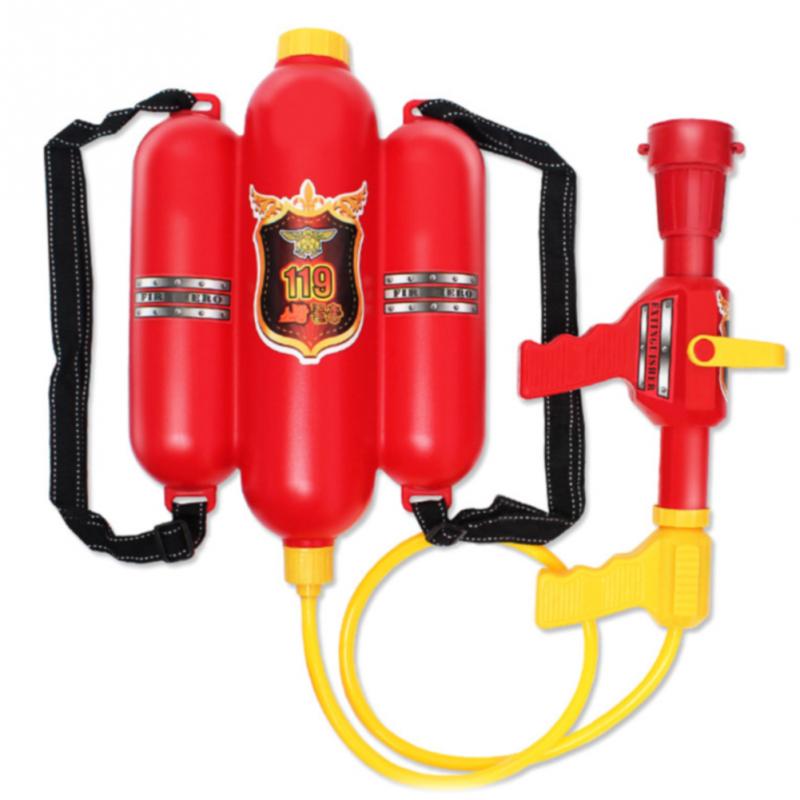 Wasser Sommer freundlicher Requisiten Strand freundlicher draussen Feuerwehrmann Spielzeug dauerhaft rot Spritzgerät Kunststoff Squirter