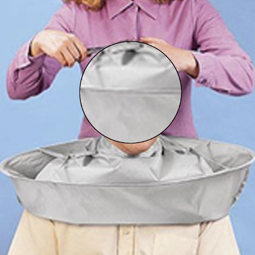 Adult medium size barber clothing dye hair barber cloak 3D breathable barber cloth Hair Cutting Salon Gown Apron