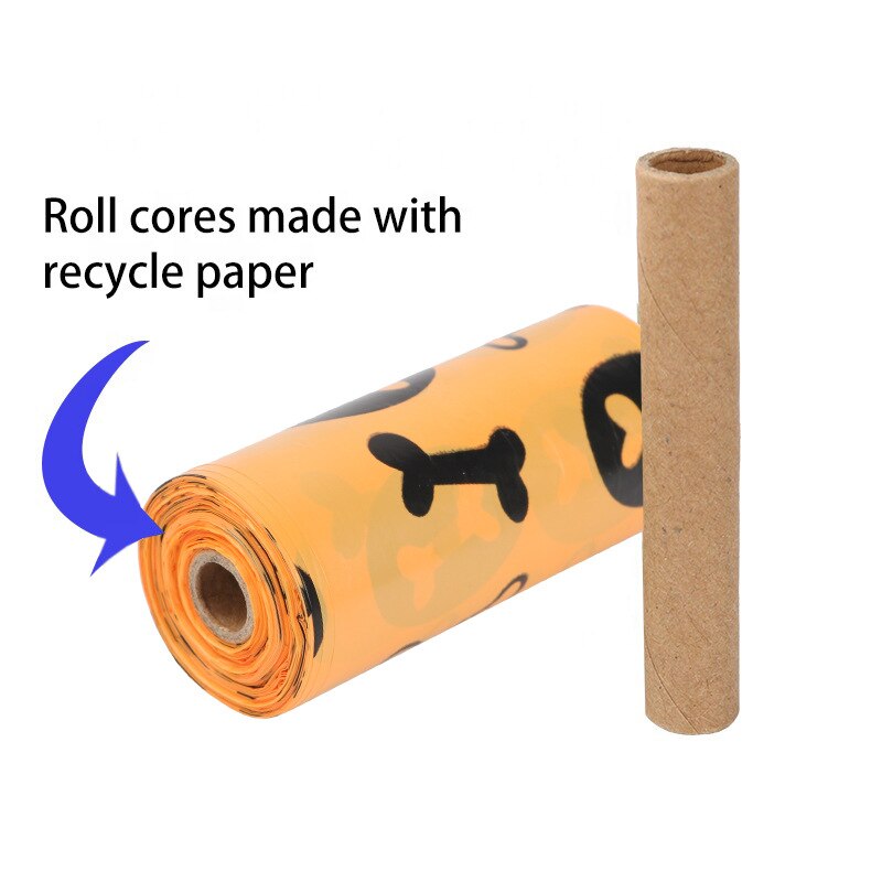 Pet Garbage Bags Corn Starch Biodegradable Dog Poo Bags Can Be Composted To Pick Up Poop Bags
