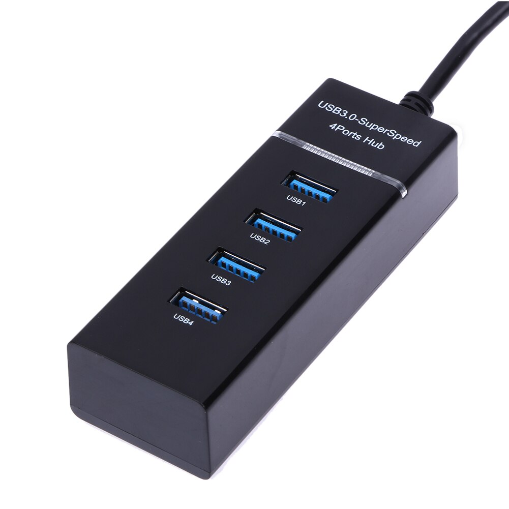 4 Poorten USB3.0 Hub Splitter Met Super Speed Overdrachtsnelheid Tot 5Gbps Voor PS4/Slim/Pro/Xboxone Compatibel Met Usb 2.0 & 1.1