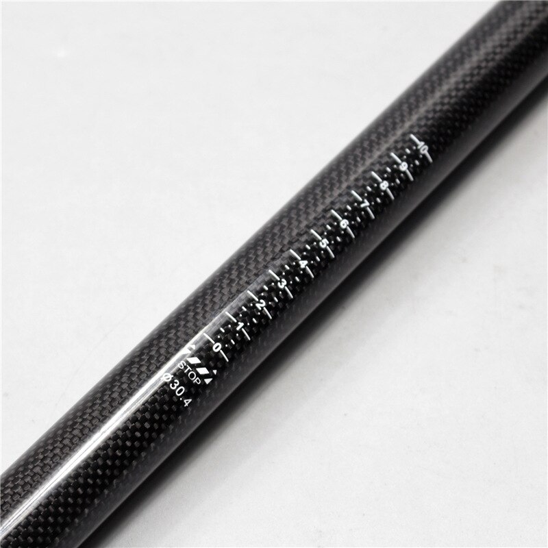 Carbon Fiber Bike Seatpost 30.4 x 400mm Bicycle Seat Tube 3K Glossy Road/Mtb Cycling Carbon Seat
