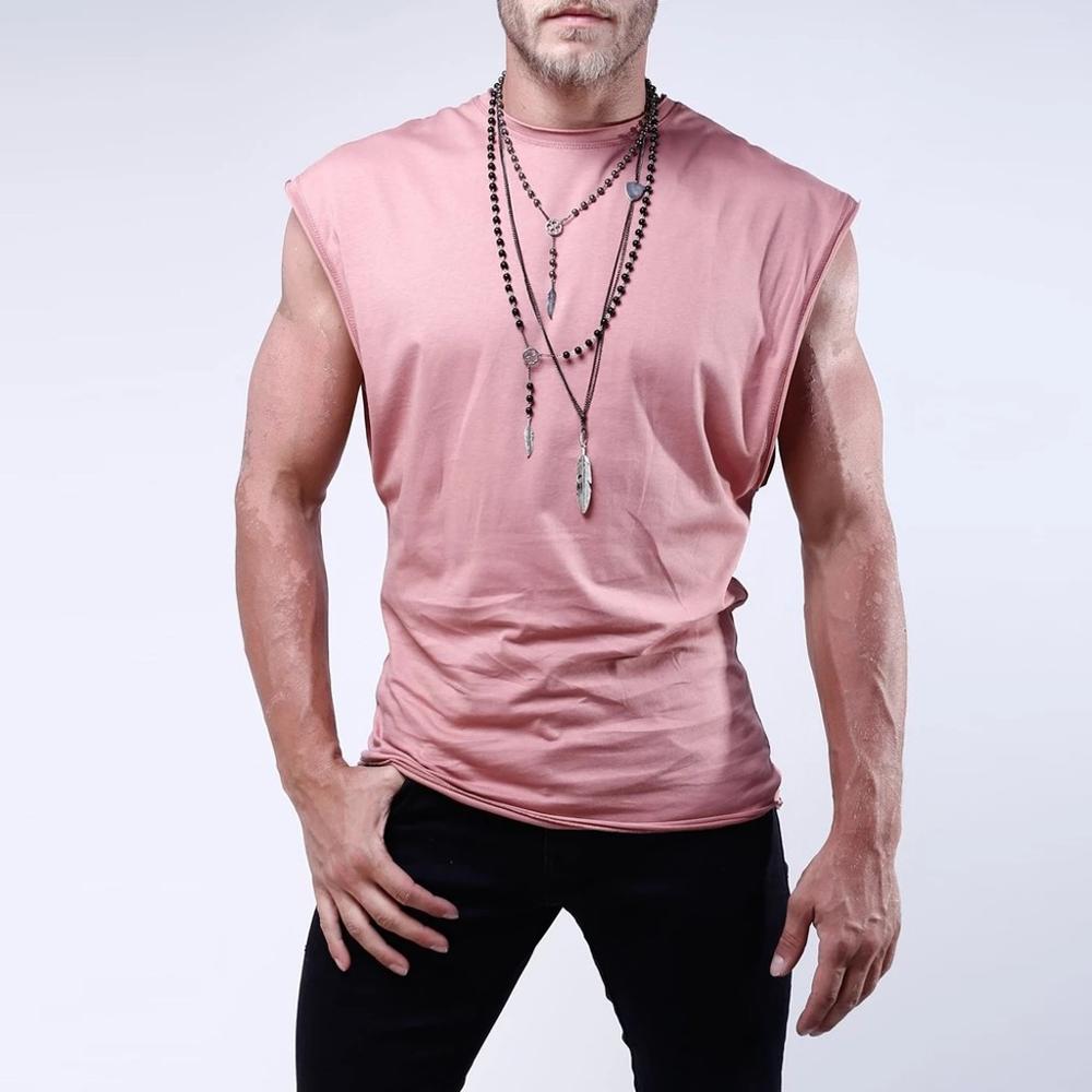 czołg topy dla kulturystów męska Leter kamizelka lekki niejednolita całość bez rękawów kontrast bluza z kapturem topy mężczyźni płótno0211