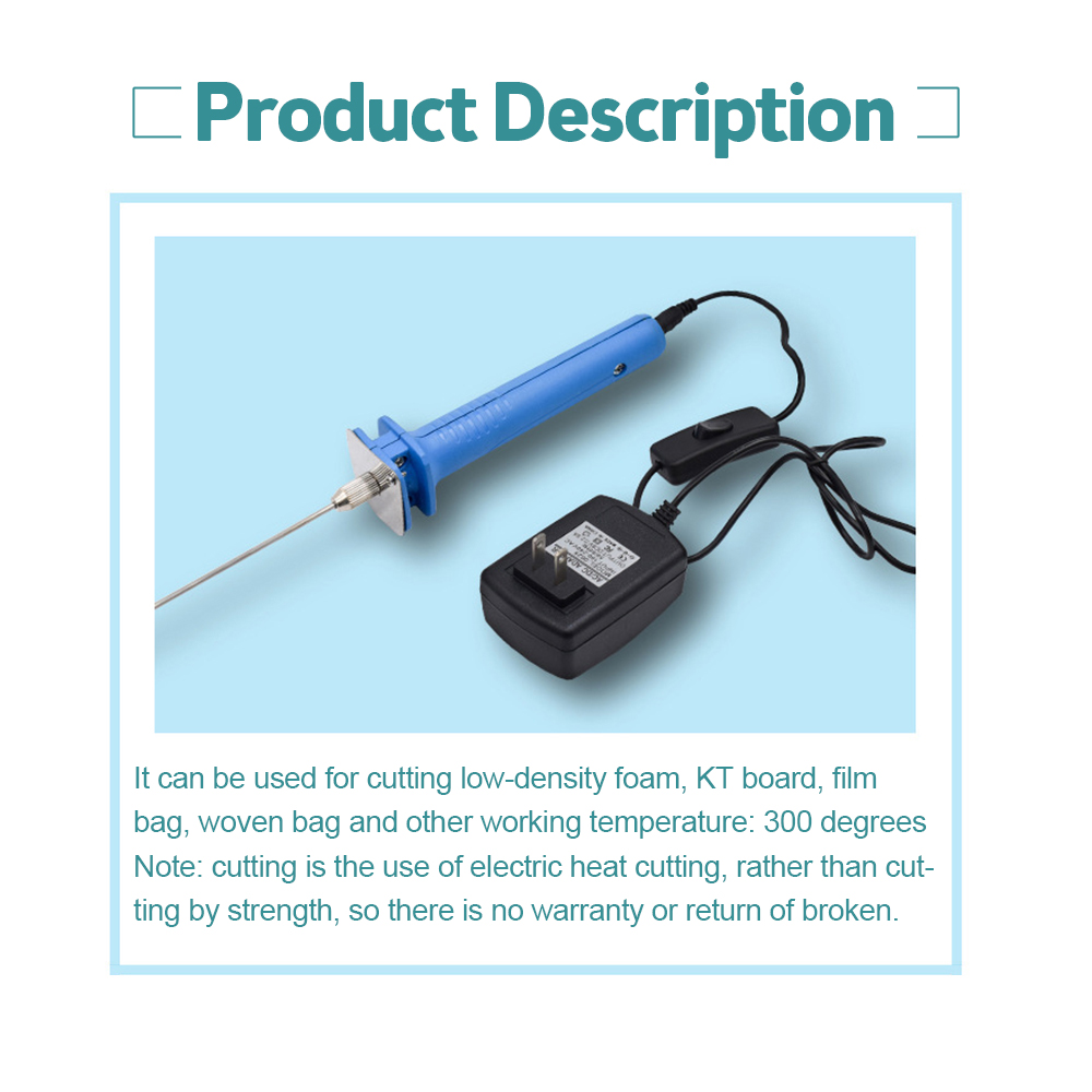 15W 110V-240V Foam Cutter Pen Electric Foam Polystyrene Cutting Machine Portable Styrofoam Cutter DIY Cutting Tools