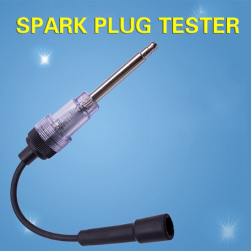 Car Spark Plug Tester Ignition System Coil Engine Inline Autos Diagnostic Test Tool In-Line Igniton Spark Tester Wire Spark Test